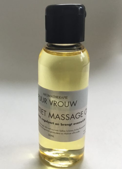 Fertiliteit massage olie