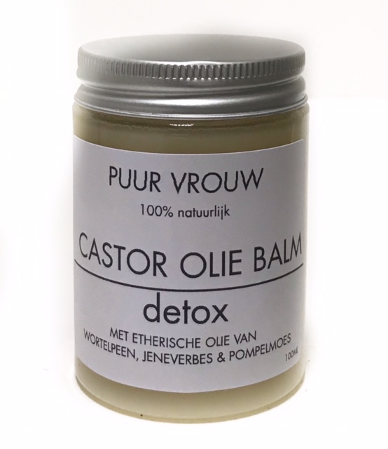 Castor Olie biologisch BALM - detox 100ml