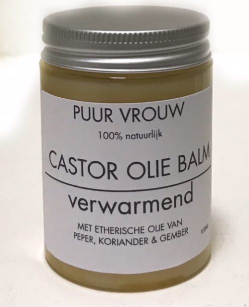 Castor olie biologisch - verwarmend BALM 100ml