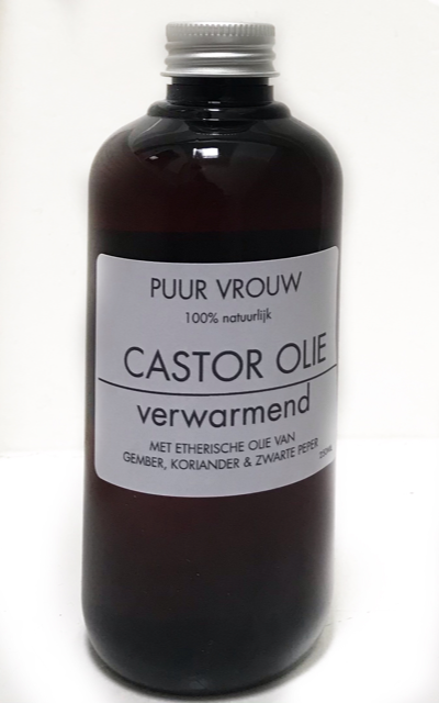 Castor olie biologisch- verwarmend 250ml