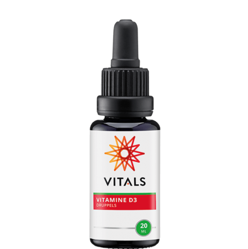 Vitamine D3 druppels 600 druppels - vitals