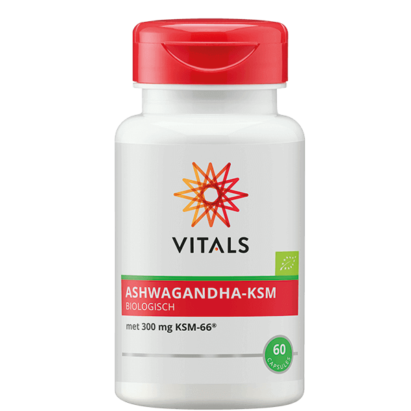 Ashwagandha-KSM Biologisch 60 capsules - Vitals
