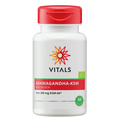 Ashwagandha-KSM Biologisch 60 capsules - Vitals